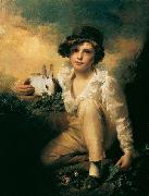 Boy and Rabbit Sir Henry Raeburn